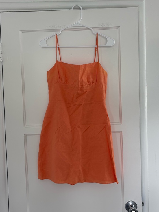 Sunday Best Dresses & Skirts - Aritzia Sunday Best Orange Mini Dress